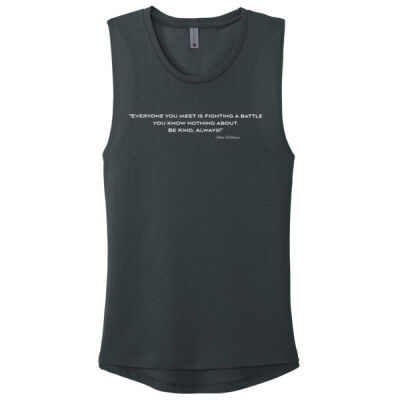 Be Kind, Always! Ladies Muscle Tank Thumbnail
